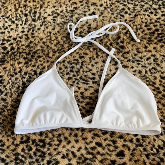 aerie Other - 3 for $25 🔴 Aerie White Triangle Bikini Top